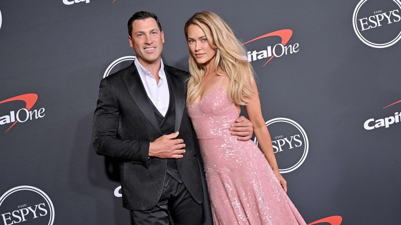 PHOTO: Maksim Chmerkovskiy and Peta Murgatroyd attend the 2022 ESPYs at Dolby Theatre on July 20, 2022 in Hollywood.