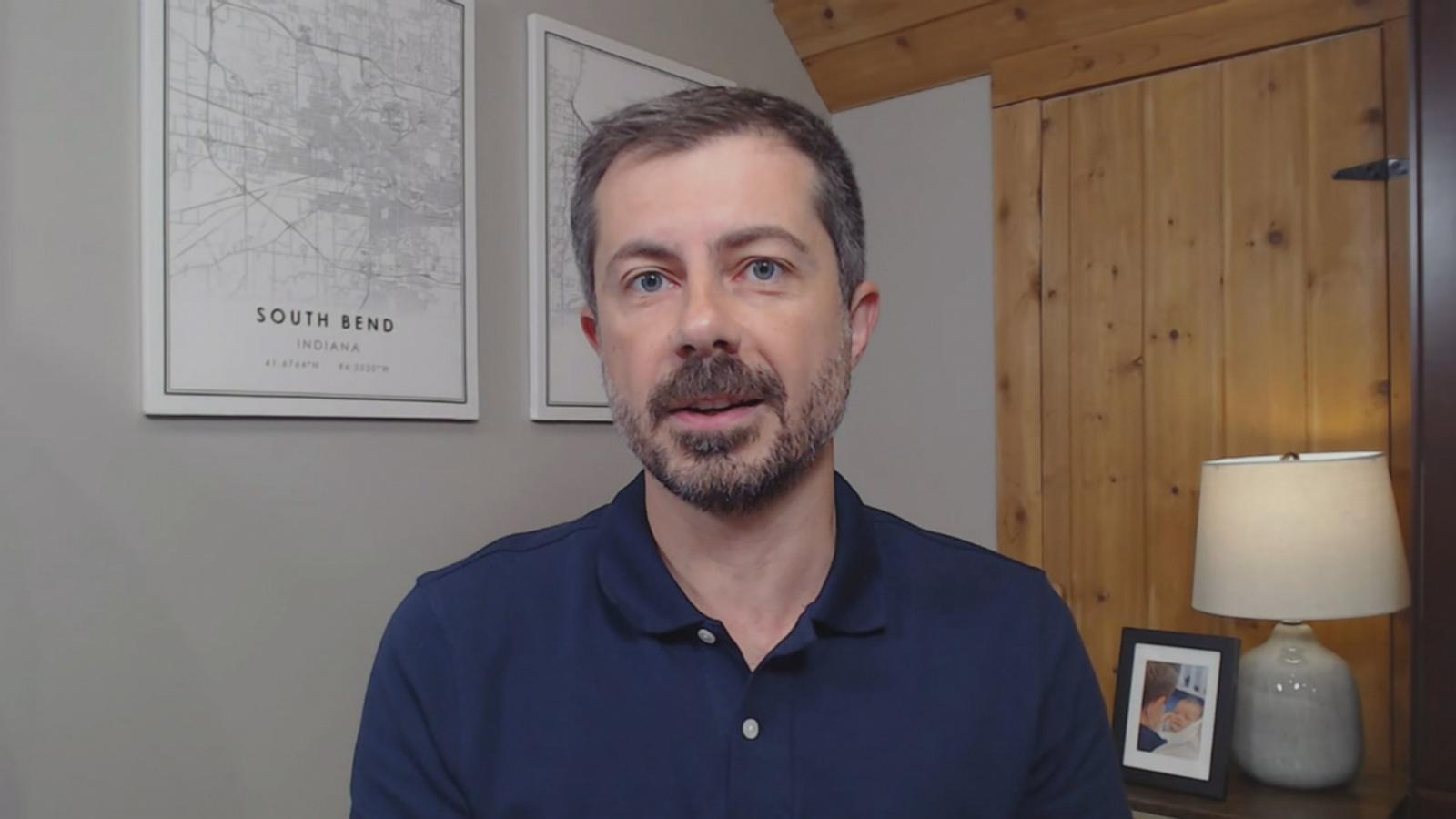 PHOTO: Pete Buttigieg appears on "Good Morning America" on July 1, 2026.
