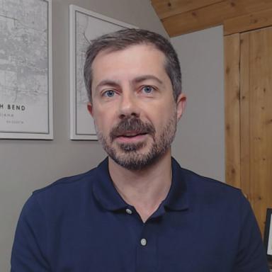 PHOTO: Pete Buttigieg appears on "Good Morning America" on July 1, 2026.