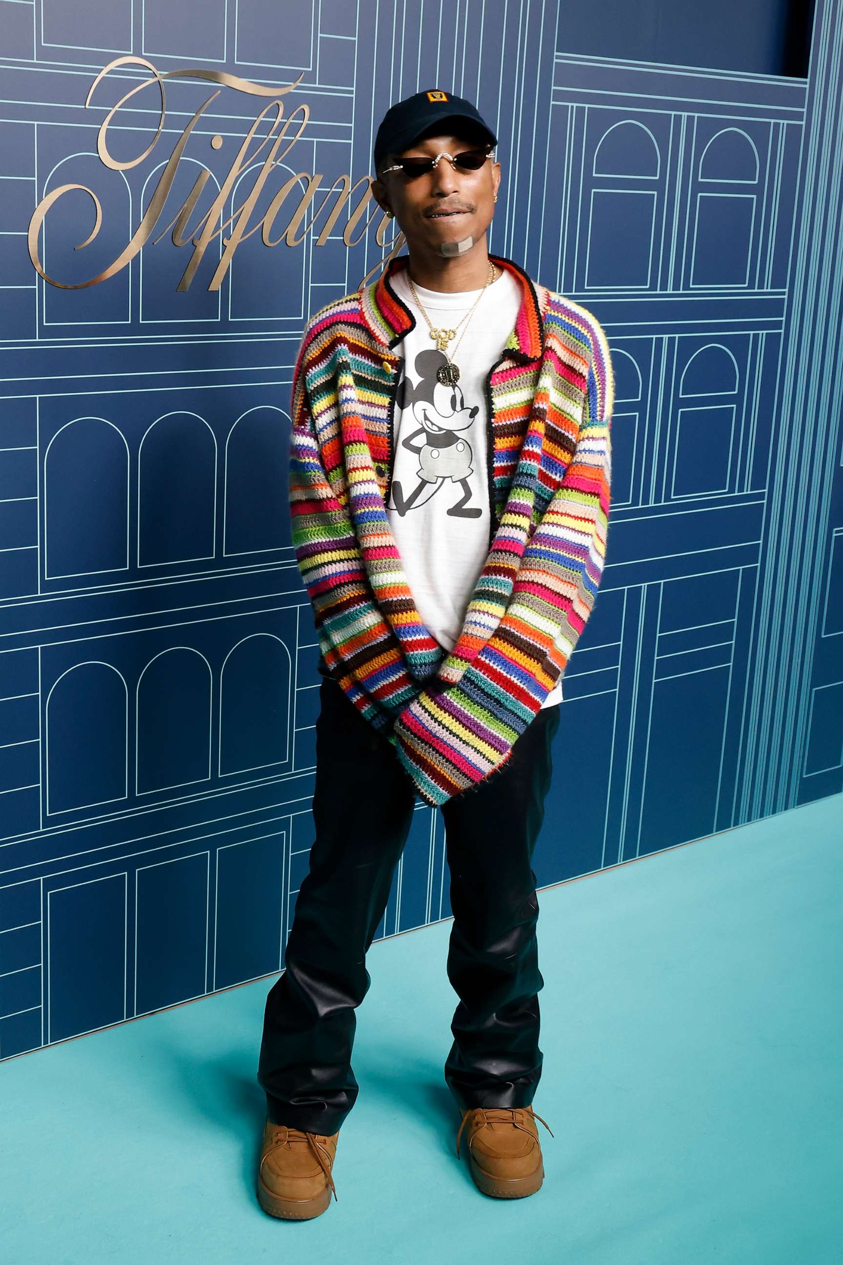 PHOTO: Pharrell attends the reopening of The Landmark at Tiffany & Co 5th Avenue on April 27, 2023, in New York City.