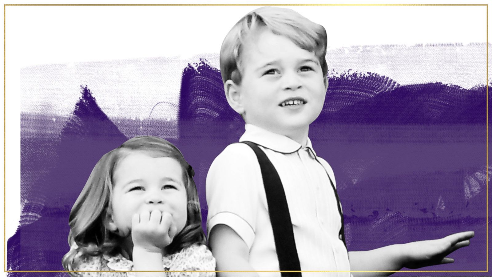 PHOTO: GMA Photo Illustration, Prince George and Princess Charlotte