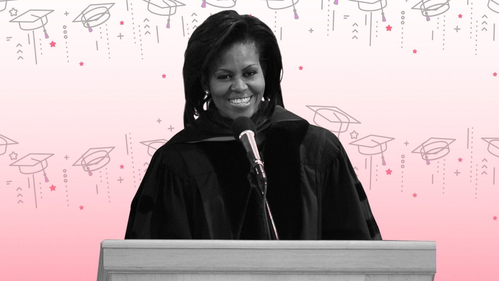 PHOTO: Commencement Speaker Michelle Obama