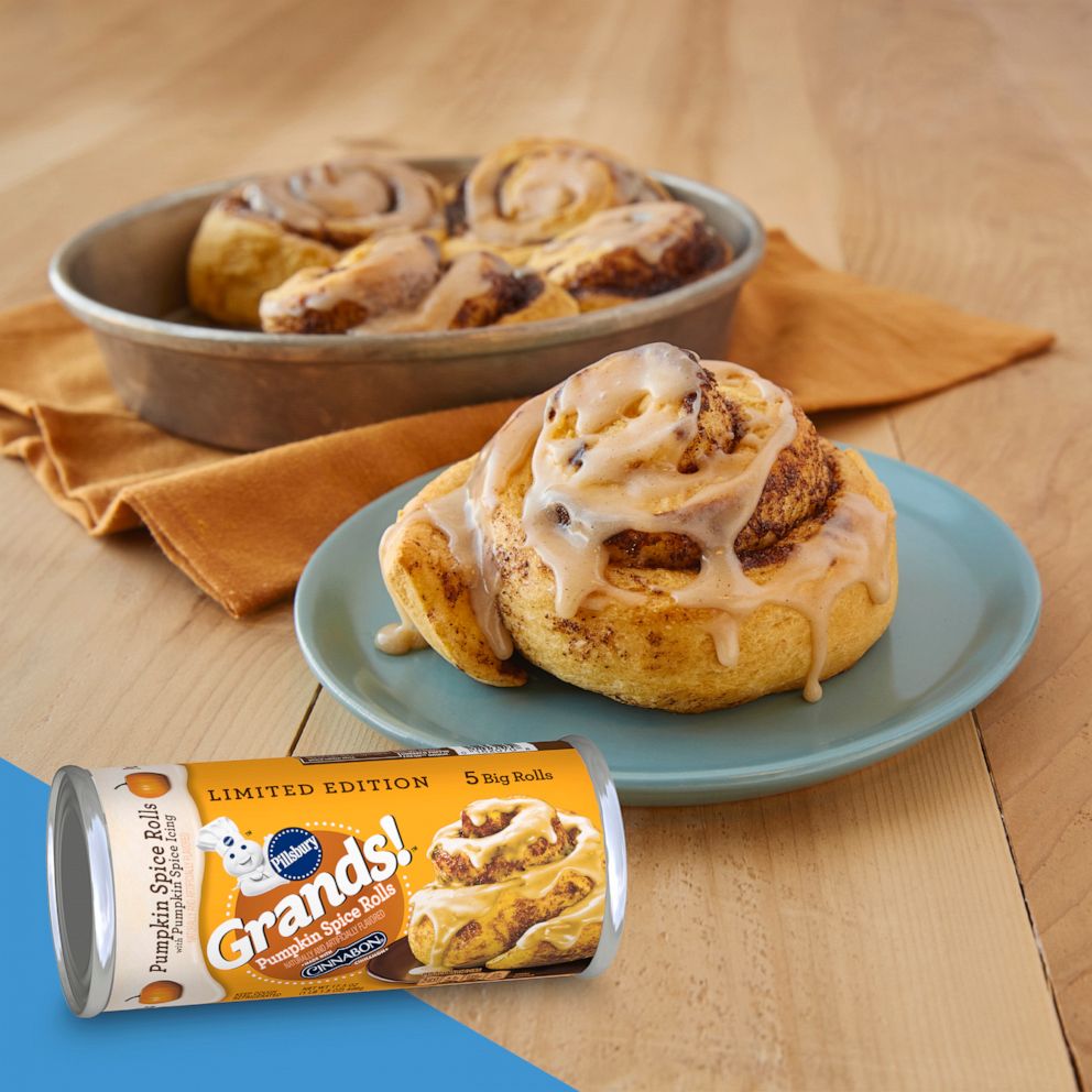 PHOTO: Limited edition pumpkin spice Grands rolls.