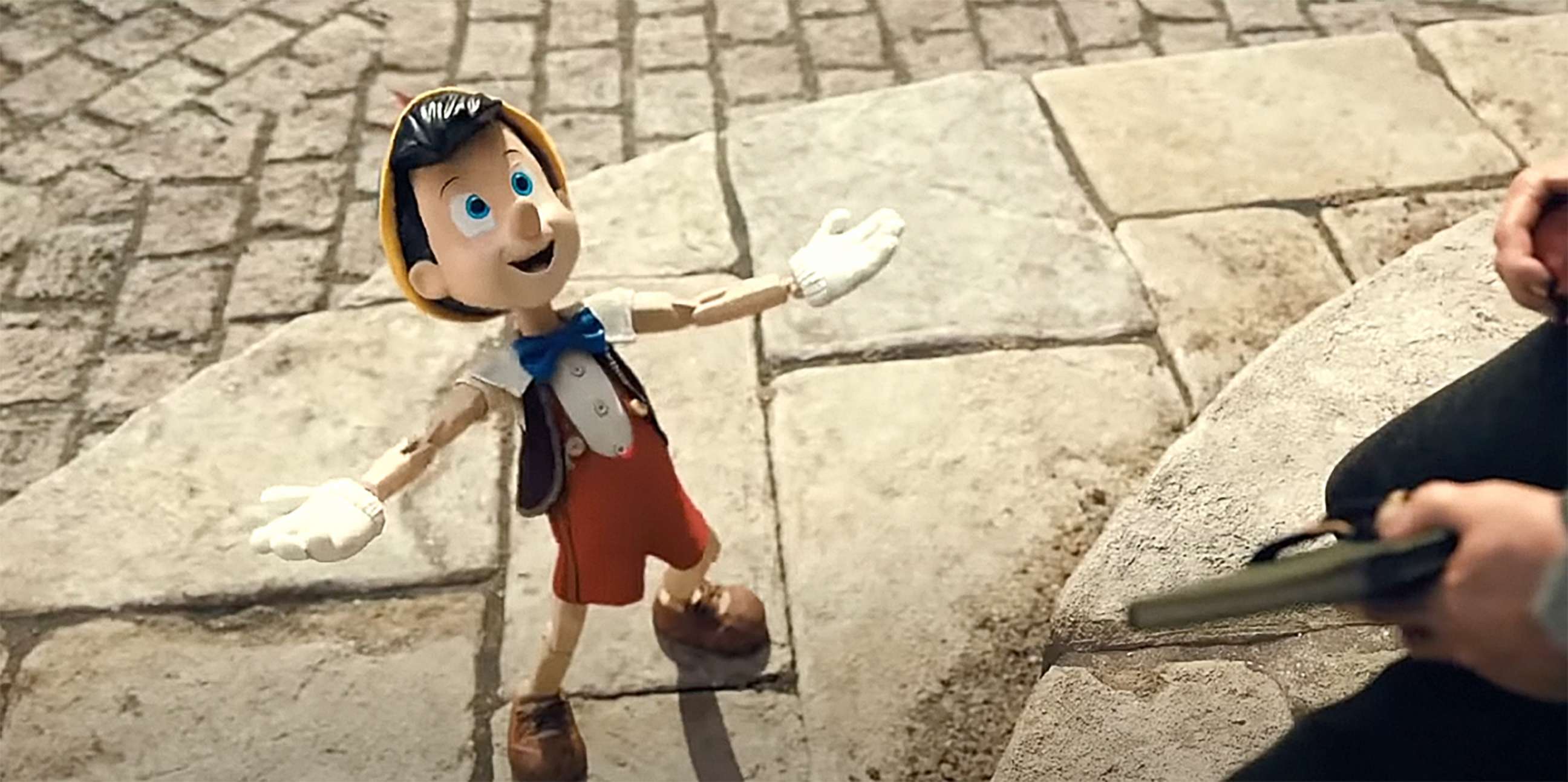 PHOTO: A scene from the new movie "Pinocchio."