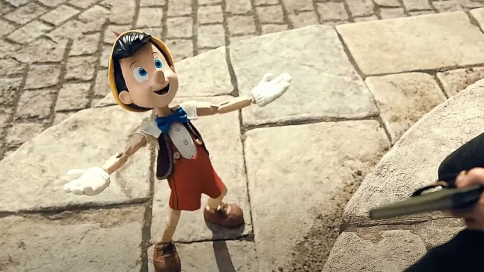 PHOTO: A scene from the new movie "Pinocchio."