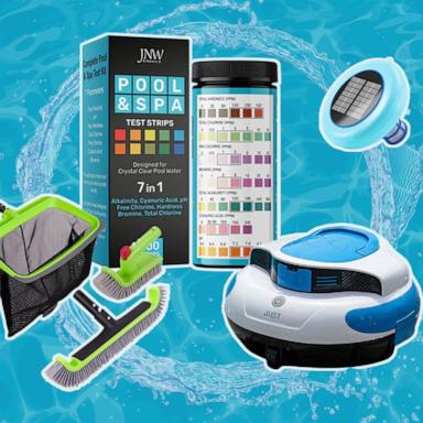 PHOTO: Shop pool cleaning tools and more