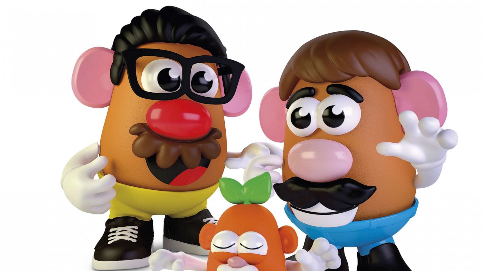 1600px x 900px - Iconic Potato Head toy officially goes gender-neutral for inclusive  rebranding - Good Morning America
