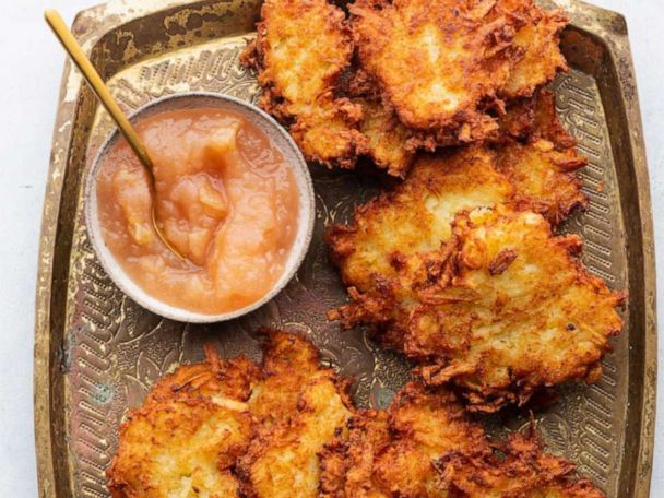 Hungry Couple: Oven Baked Potato Pancakes (Latkes)