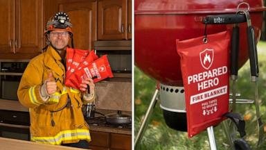 PHOTO: Prepared Hero: Emergency Fire Blankets
