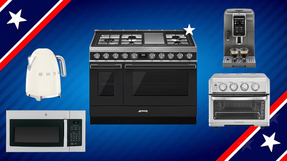 PHOTO: Presidents Day appliance sales.