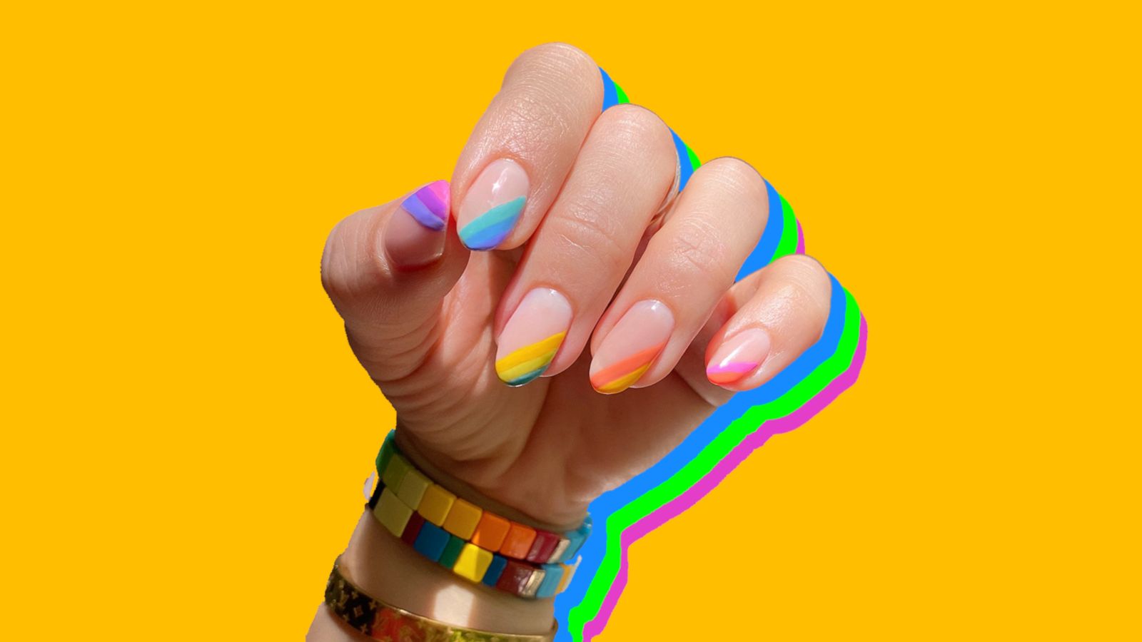 PHOTO: Learn how to get this Pride Month-inspired mani.