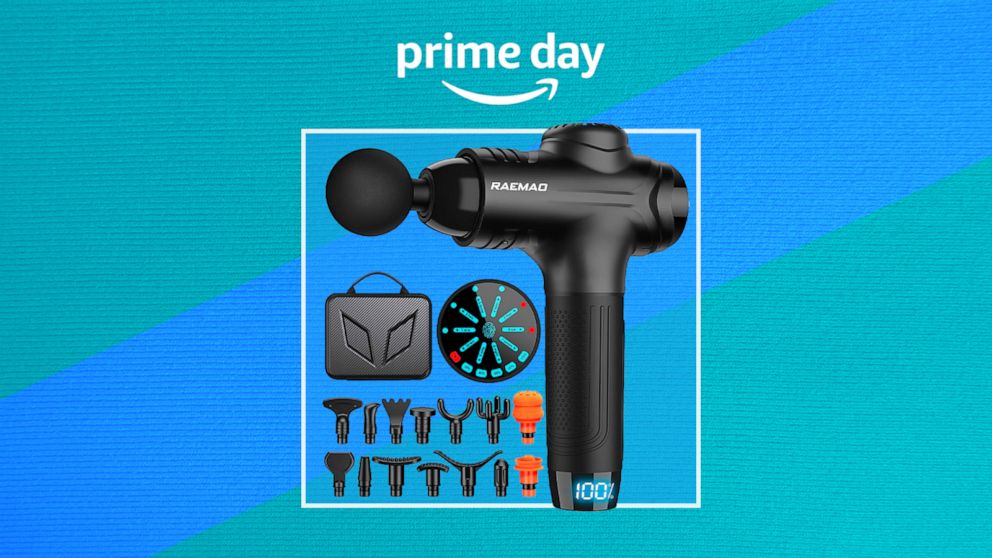 This 4.7-star massage gun is 77% off right now on  - Good Morning  America