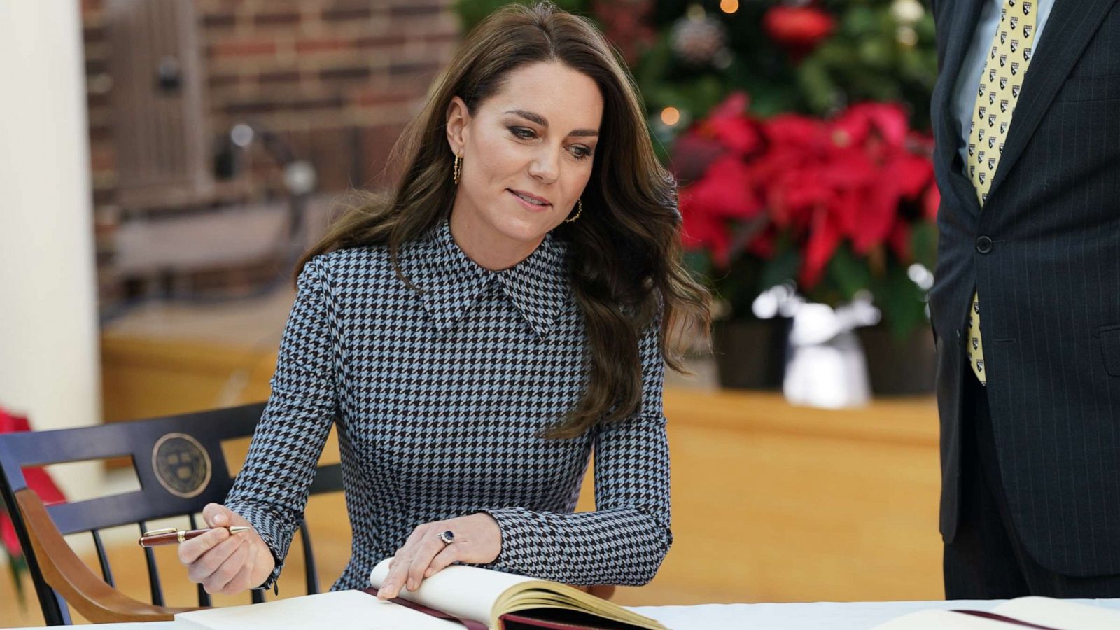 PHOTO: Catherine, Princess of Wales visits Harvard University, Dec. 2, 2022, in Cambridge, Mass.