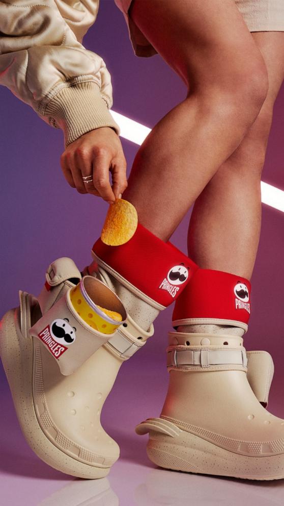VIDEO: Pringles and Crocs launch flavorful collection 