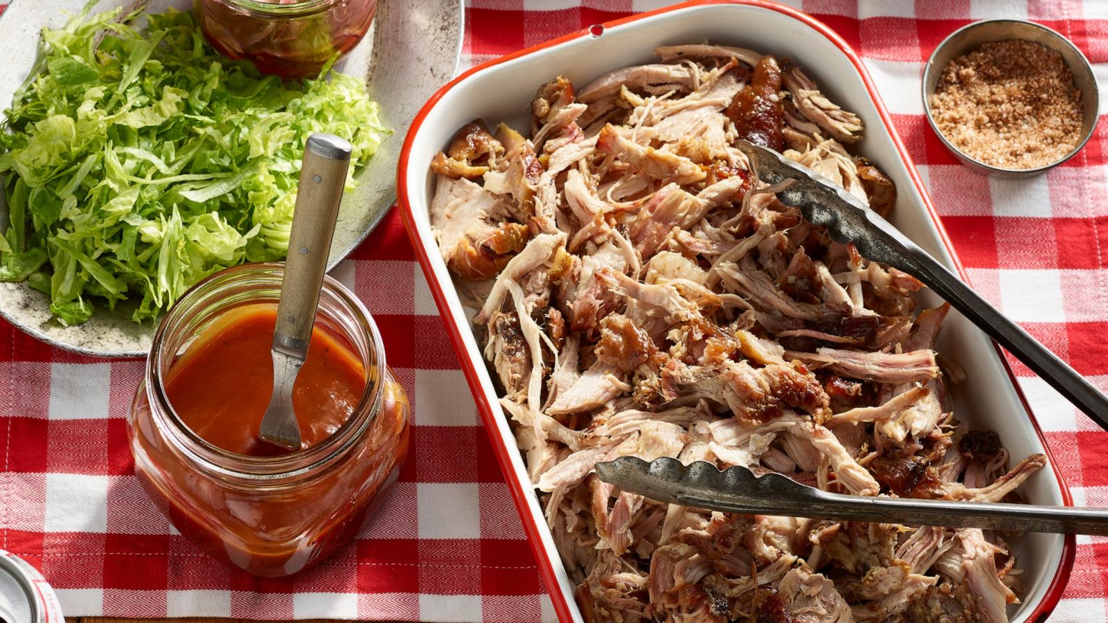 PHOTO: A photo of pulled pork from Anthony Anderson and Cedric The Entertainer's new cookbook.
