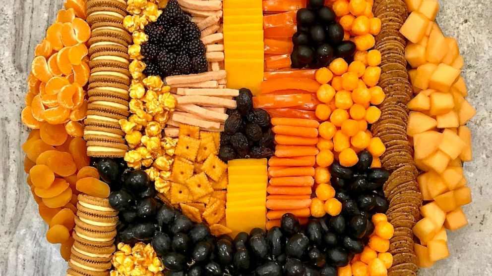 PHOTO: The Baker Mama Maegan Brown created this edible pumpkin Snack-O'-Lantern.