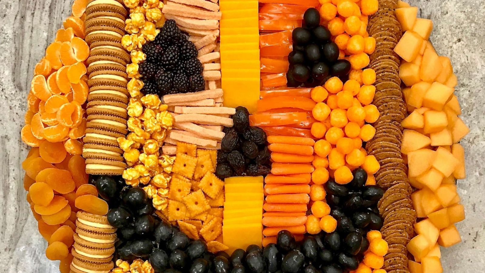 PHOTO: The Baker Mama Maegan Brown created this edible pumpkin Snack-O'-Lantern.