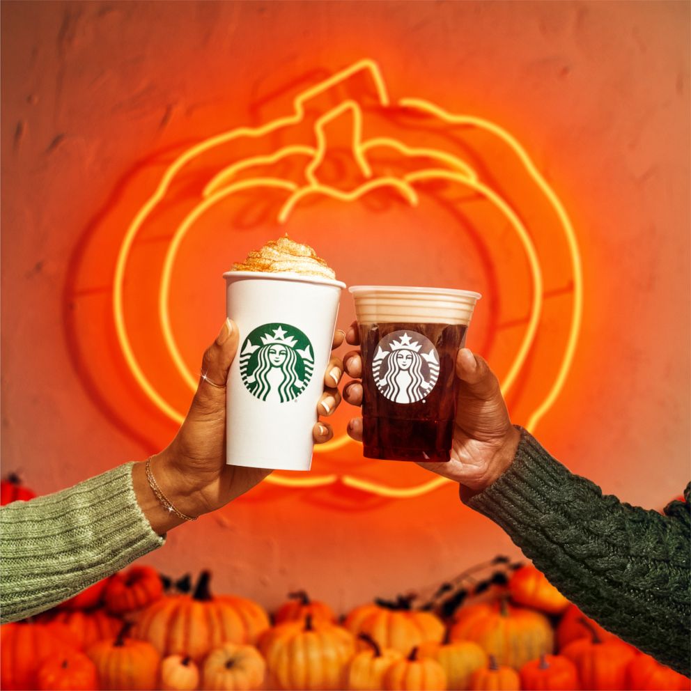 PHOTO: Fall kicks off Aug. 24 2021 nationwide at Starbucks with the return of Pumpkin Spice Latte and Pumpkin Cream Cold Brew.