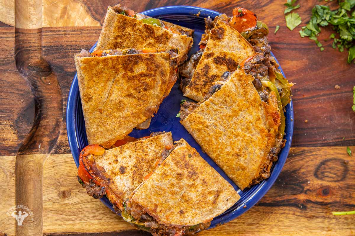 PHOTO: Kevin Curry's Quick Refried Black Bean Quesadillas