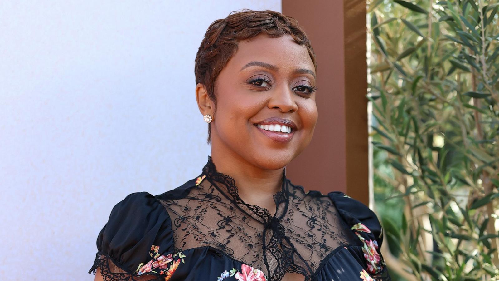 Quinta Brunson attends The Walt Disney Company's Emmy Season Toast to TV on April 27, 2026 in West Hollywood, California.