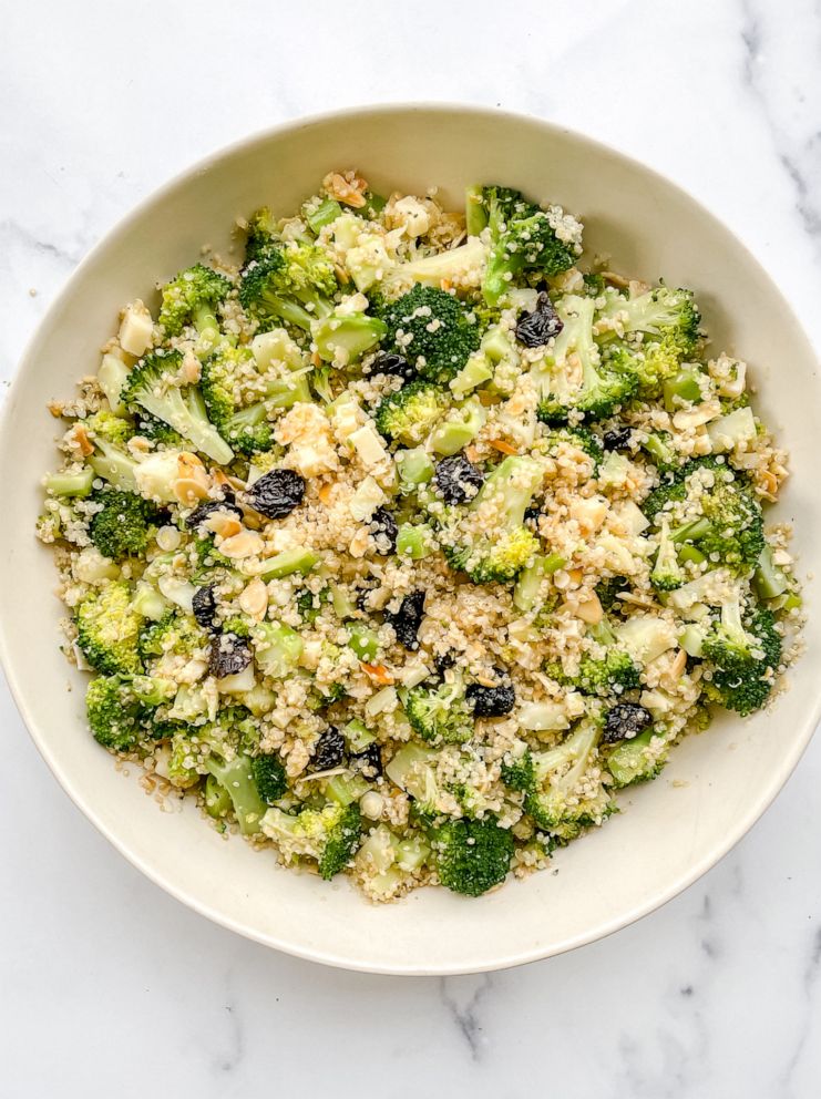 PHOTO: Revolutionary broccoli salad with quinoa, cherries, and more.