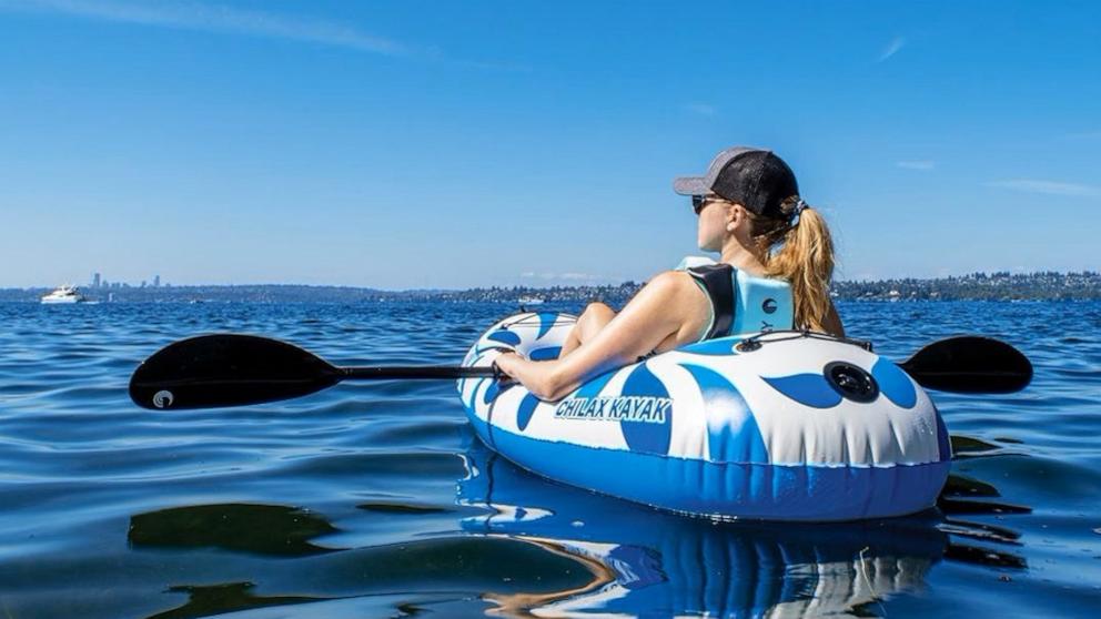 PHOTO: Connelly Chilax Inflatable Kayak & Lounge