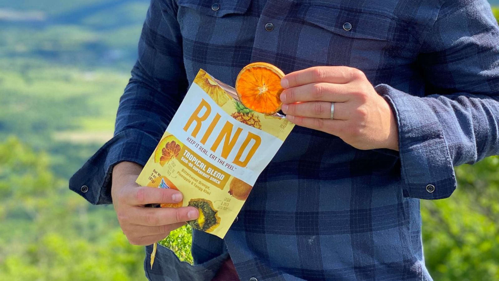 PHOTO: Rind dried fruit snacks use the entire peel and skin of each fruit.