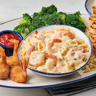PHOTO: Shrimp dishes served at Red Lobster.