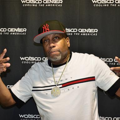 PHOTO: Rob Base poses for picture backstage during the 2023 Freestyle Explosion Throw Back Jam at Watsco Center on March 11, 2023 in Coral Gables, Florida. 