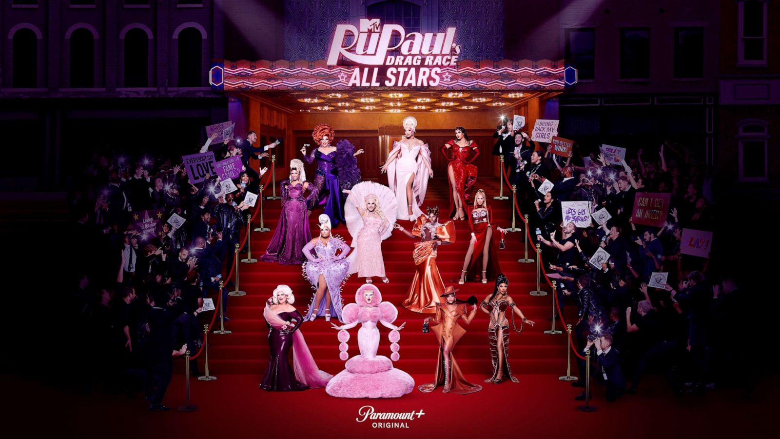 PHOTO: Paramount+ reveals the cast for the eighth season of "RuPaul's Drag Race All Stars."