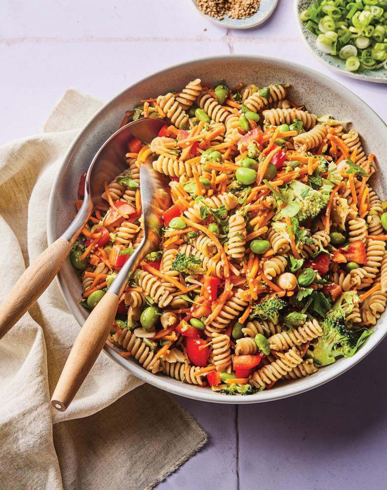 PHOTO: Rainbow pasta salad from Erin Clarke's new cookbook "Well Plated Every Day: Recipes for Easier, Healthier, More Exciting Daily Meals."