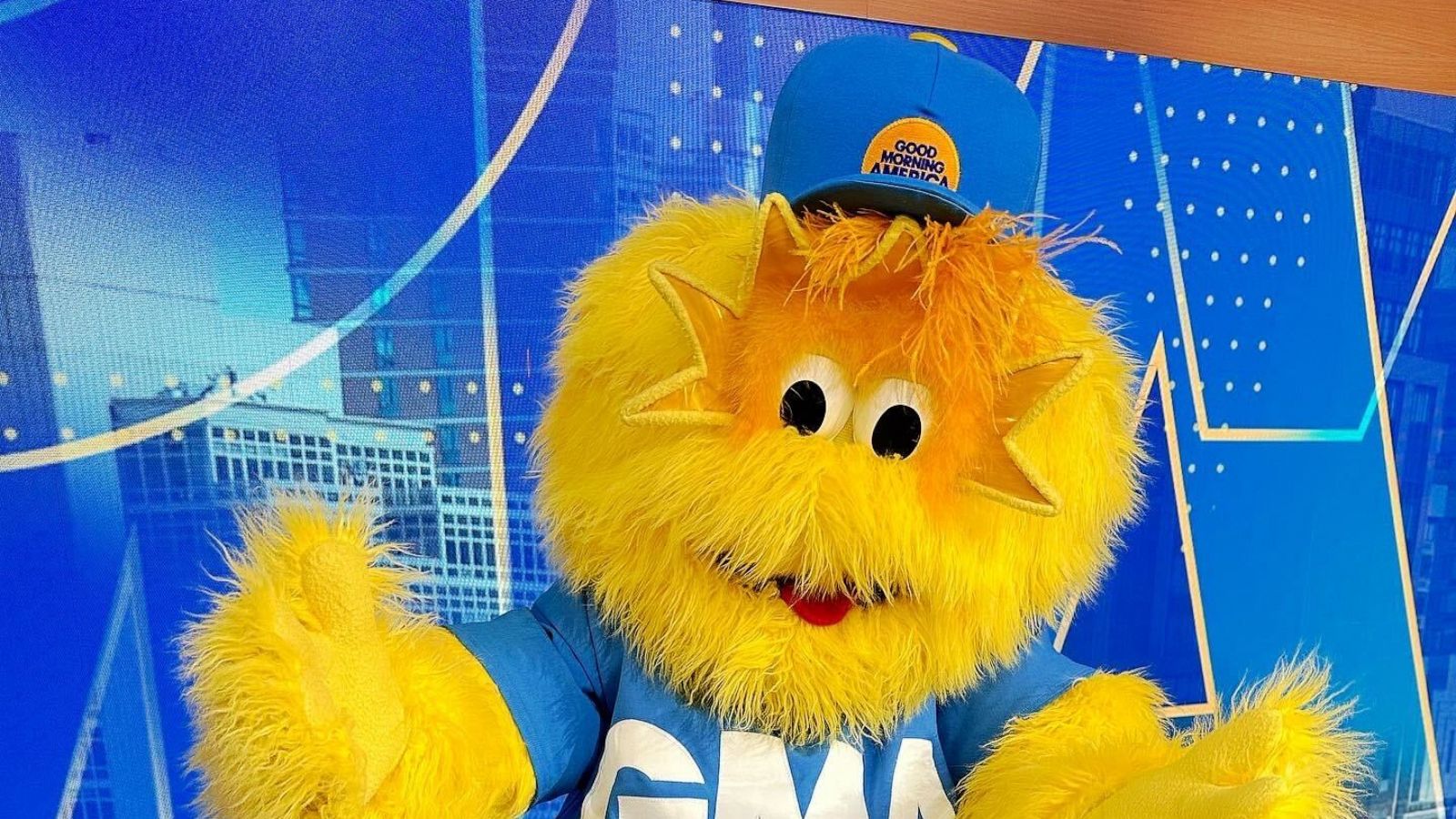 PHOTO: "Good Morning America" debuted its mascot Ray on Sept. 7, 2023.