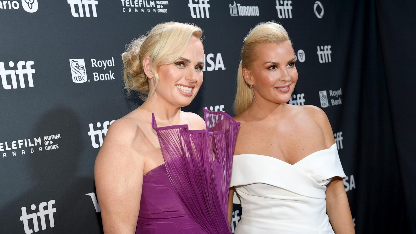 PHOTO: Rebel Wilson and Ramona Agruma attend the premiere of "The Deb" during the 2024 Toronto International Film Festival at Roy Thomson Hall in Toronto, Ontario, Sept. 14, 2024.