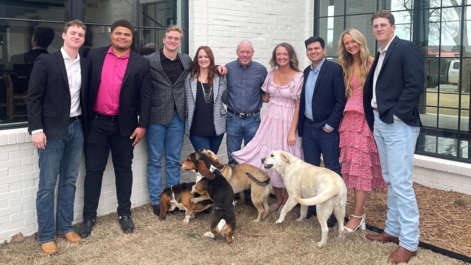 PHOTO: "The Pioneer Woman" host Ree Drummond and her husband Ladd Drummond reunited with their children for Easter on March 31, 2024.