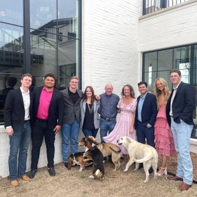 PHOTO: "The Pioneer Woman" host Ree Drummond and her husband Ladd Drummond reunited with their children for Easter on March 31, 2024.