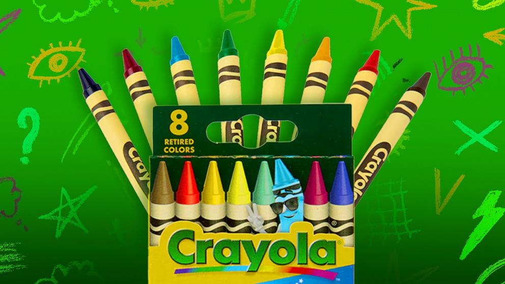 Shop Crayola's retired color crayons