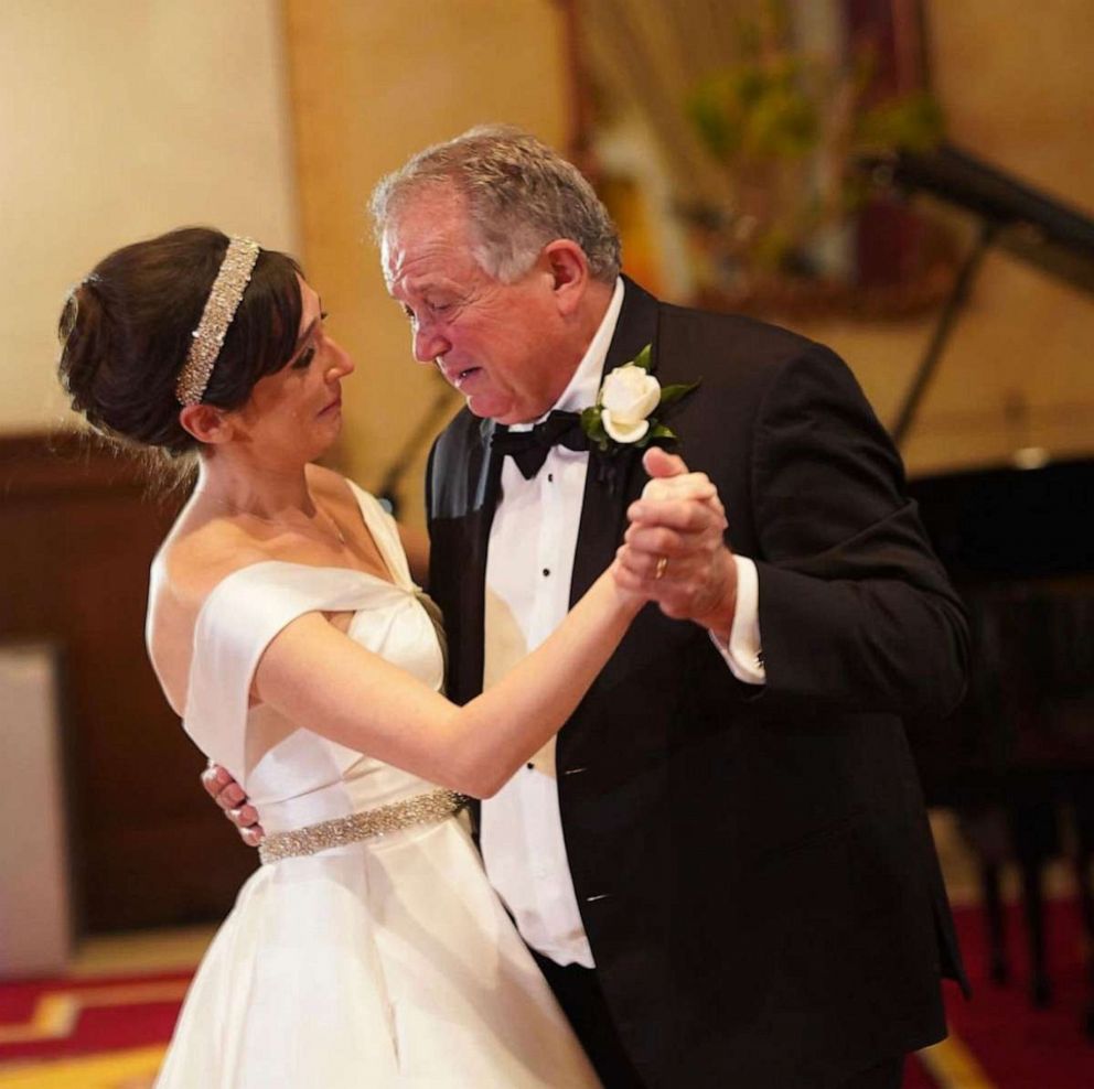 PHOTO: Both Andrew Trutanich and Riannon Trutanich VanSciver said they couldn't help but get emotional when they shared their father-daughter dance.