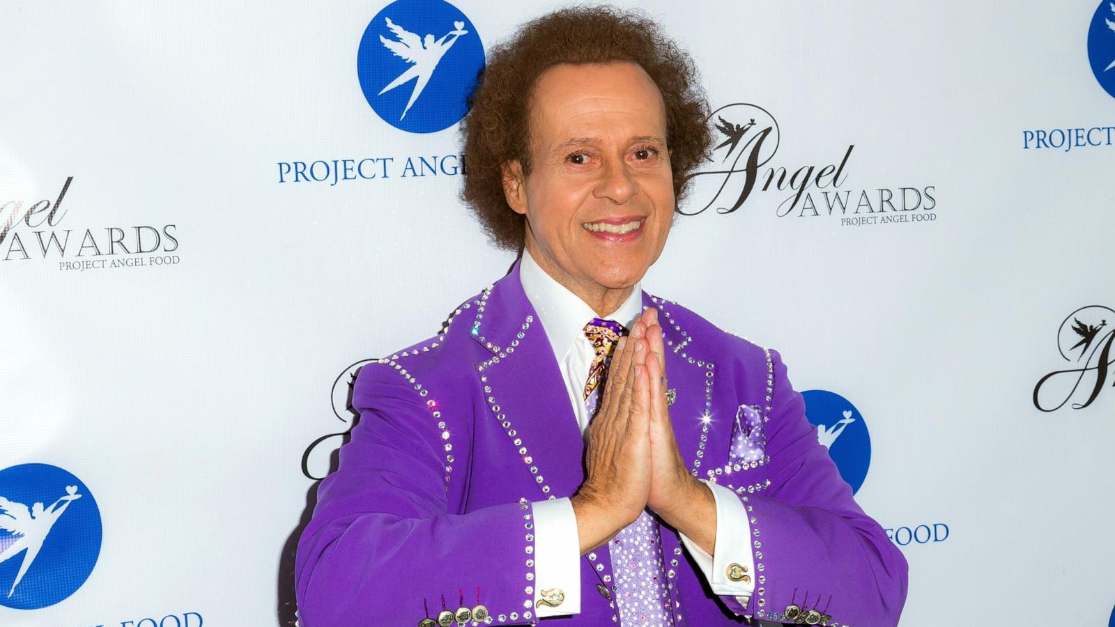 PHOTO: Richard Simmons arrives at Project Angel Food's Annual Angel Awards 2013 honoring Jane Lynch in Los Angeles, CA, Aug. 10, 2013.