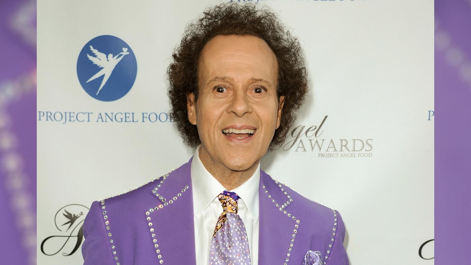 PHOTO: In this Aug. 10, 2013 file photo, Richard Simmons arrives at the Project Angel Food's 2013 Angel Awards in Los Angeles.