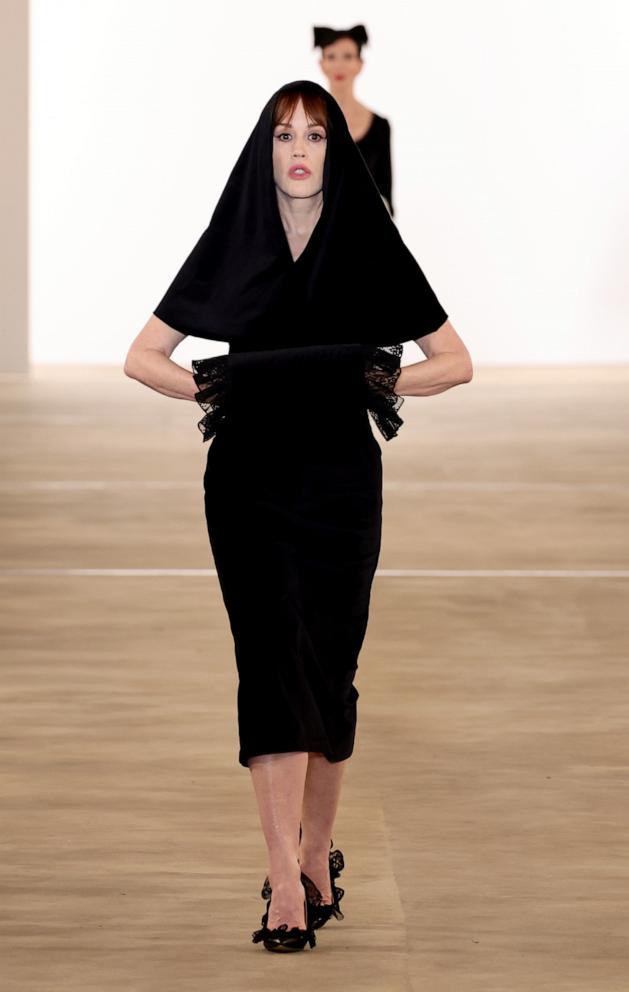 PHOTO: Molly Ringwald walks the runway at the Batsheva fashion show during New York Fashion Week: The Shows at Starrett-Lehigh Building on February 13, 2024 in New York City. 
