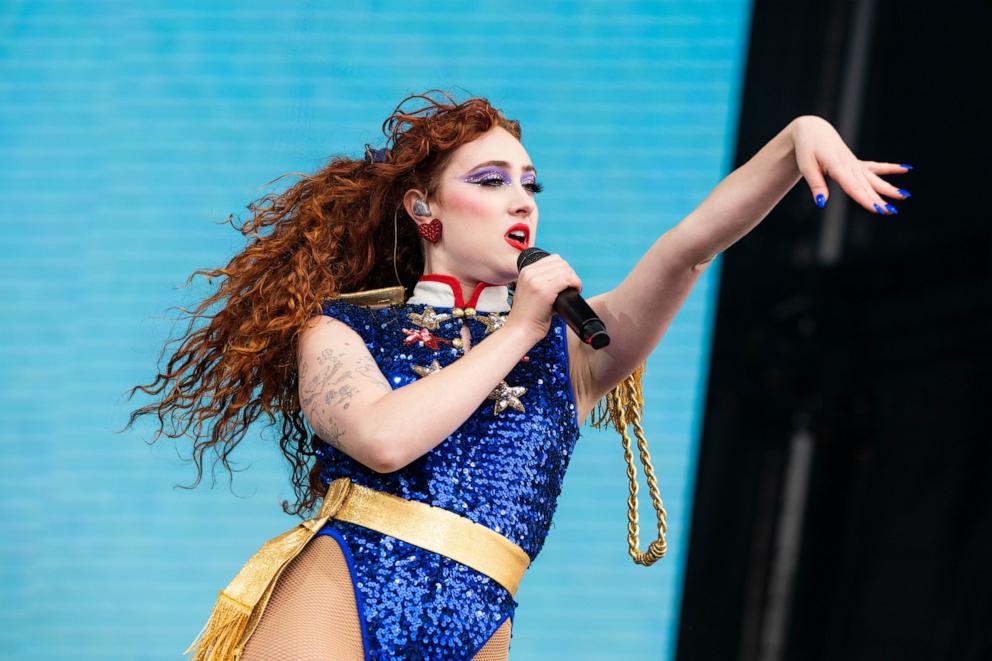 PHOTO: Chappell Roan performs at Outside Lands at Golden Gate Park on Aug. 11, 2024 in San Francisco, Calif.