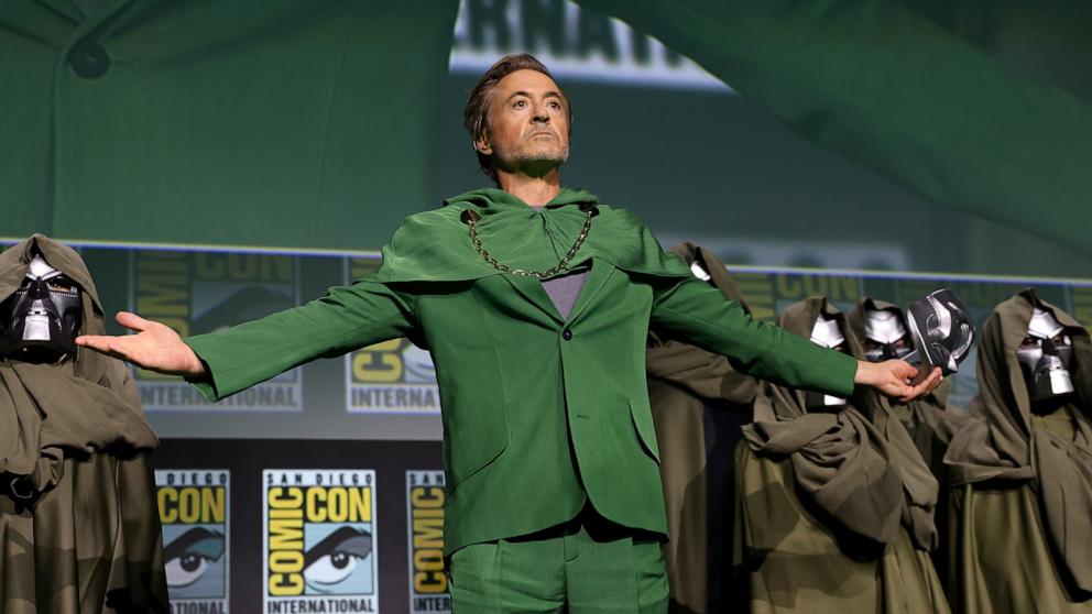 Robert Downey Jr. Returns to Marvel Cinematic Universe as Doctor Doom