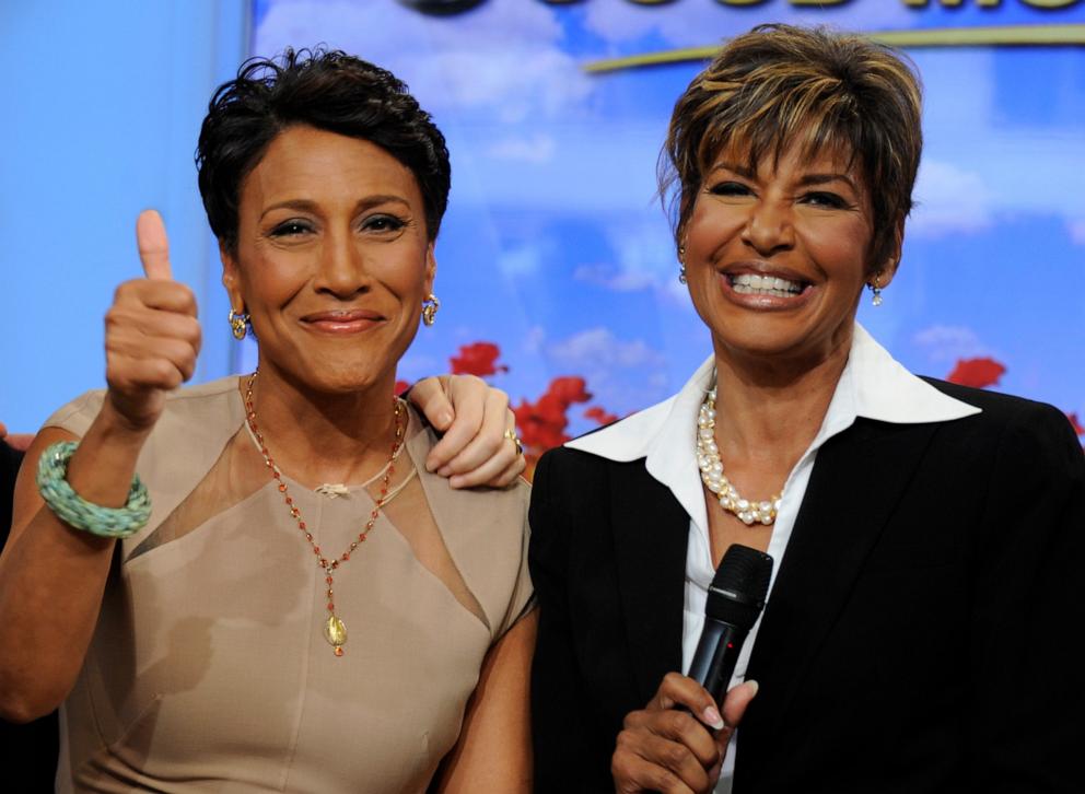 PHOTO: Good Morning America co-anchor Robin Roberts with her sister Sally-Ann Roberts, who gave her a second chance at life by being her stem cell donor.