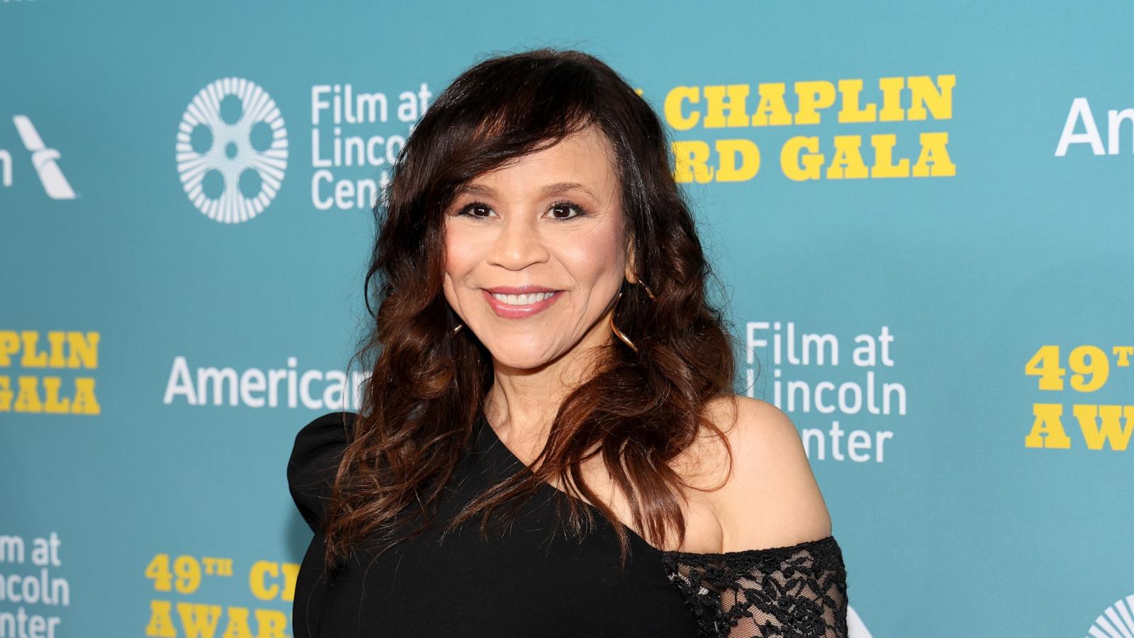 PHOTO: Rosie Perez attends the 49th Chaplin Award Honoring Jeff Bridges at Lincoln Center in New York City, April 29, 2024.