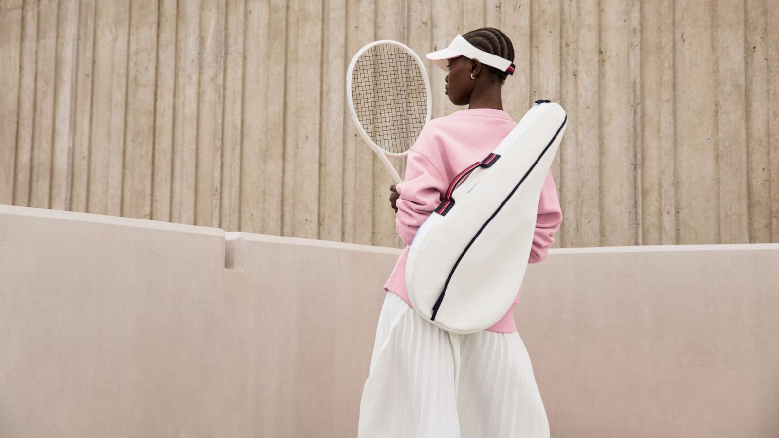 PHOTO: Rothy’s and evian water announce launch of limited-edition, tennis-inspired capsule collection made with repurposed evian water bottle