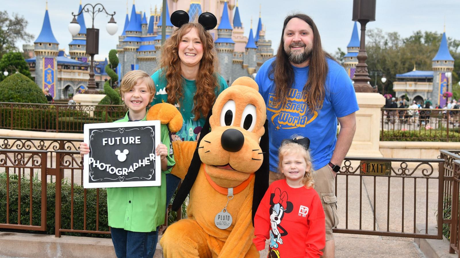 PHOTO: Second grade student Rowan who dreams of becoming a Disney photographer received a surprise from the Disney PhotoPass team during his visit with his family to Walt Disney World.