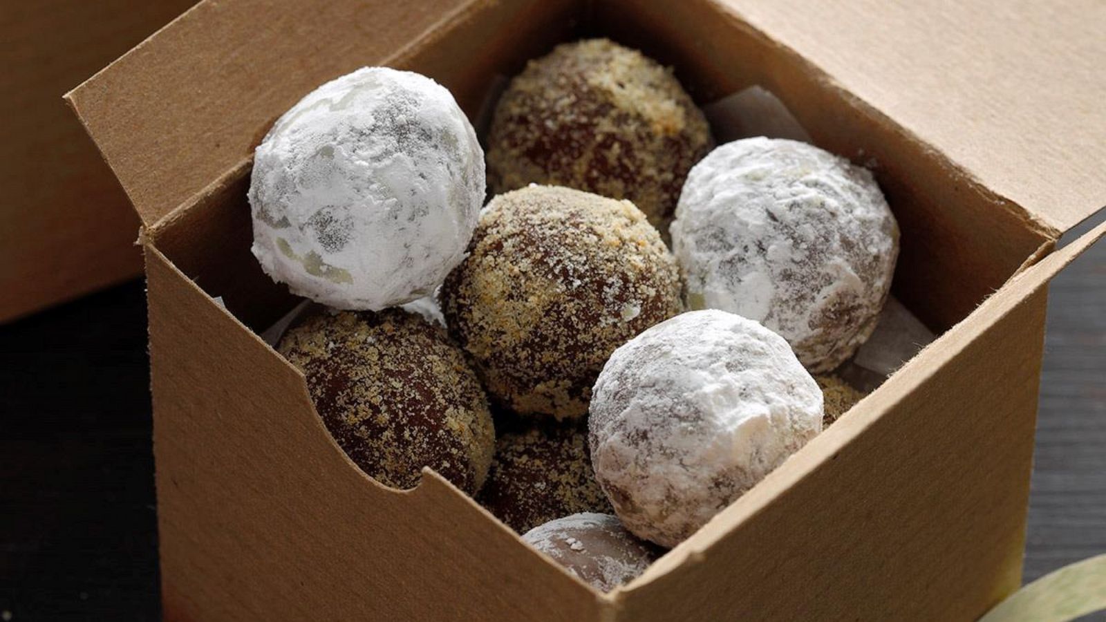 PHOTO: These no-bake rum balls from Taste of Home are the perfect treat for your friends and family.