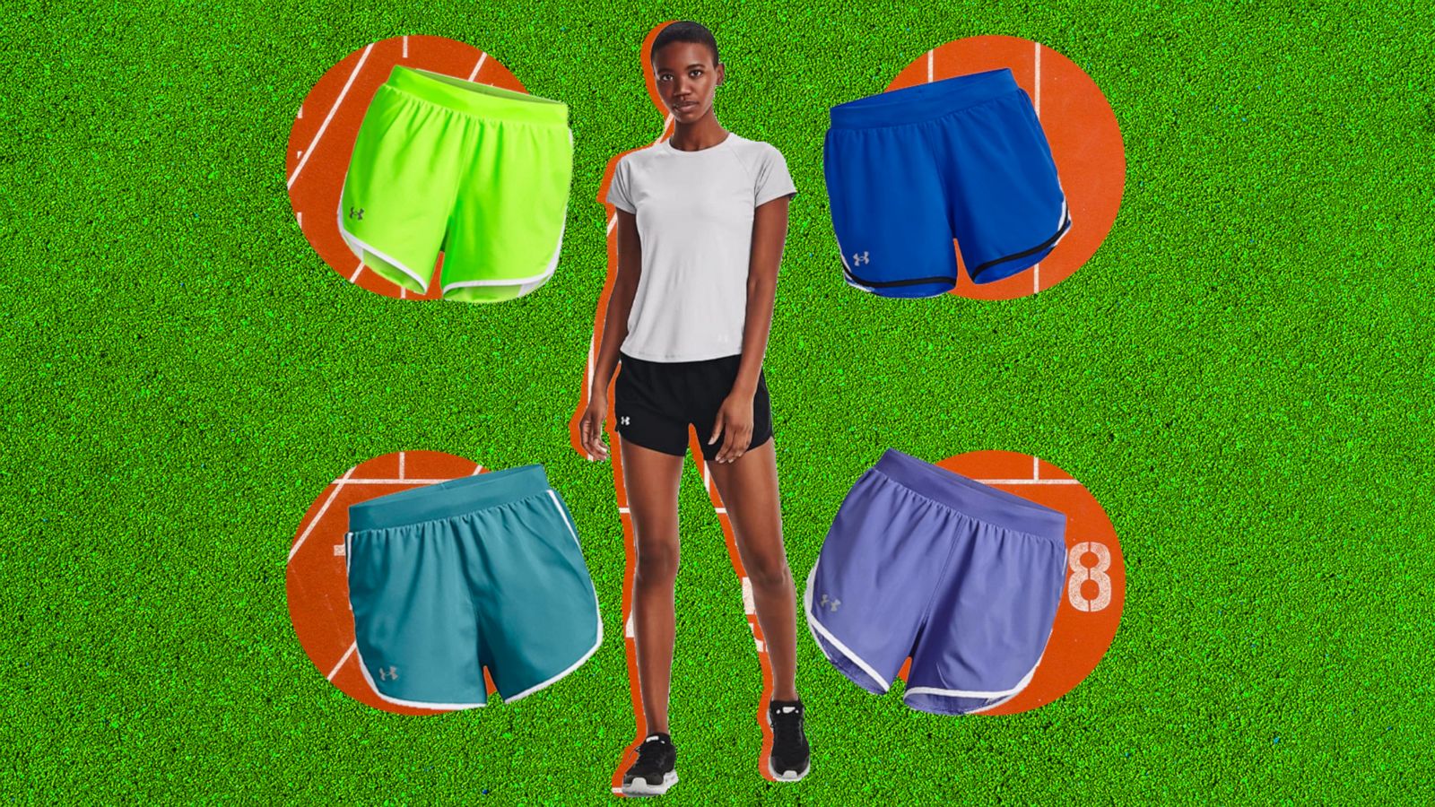 PHOTO: Shop Under Armour running shorts on Amazon