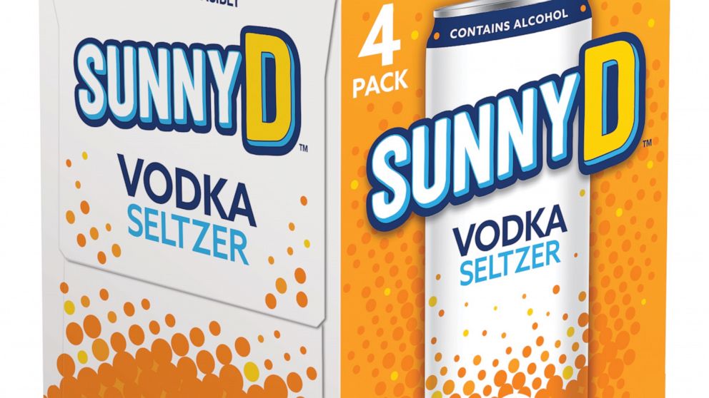 Not your recess refreshment: New SunnyD Vodka Seltzer draws in nostalgic  appeal and new criticisms - Good Morning America