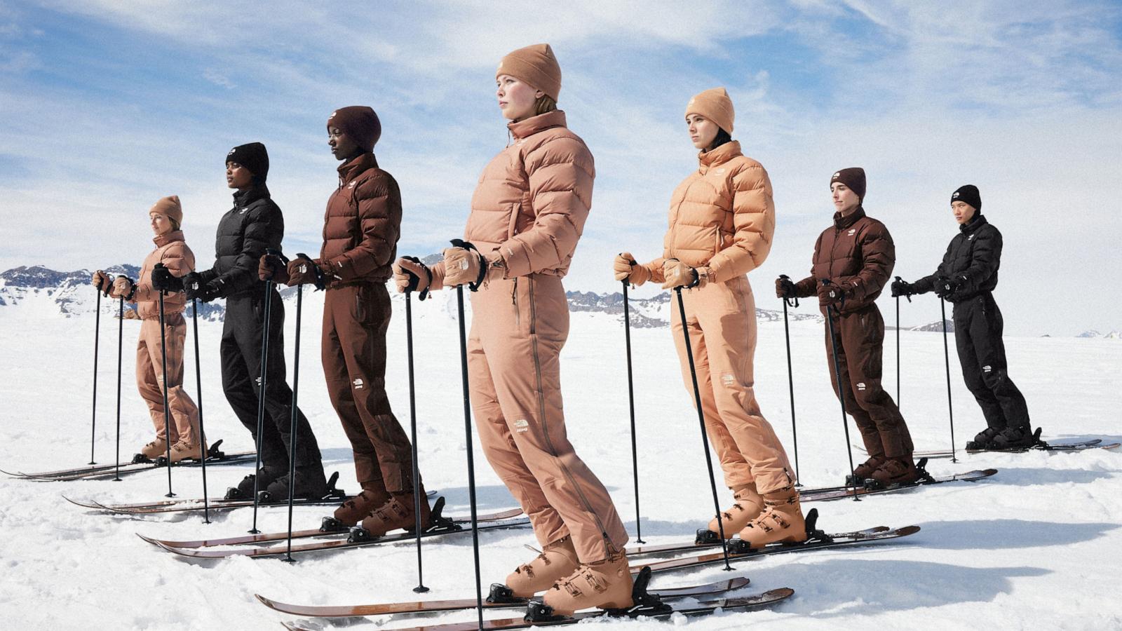 PHOTO: SKIMS and The North Face have partnered to launch a limited edition lineup of winter wear essentials.